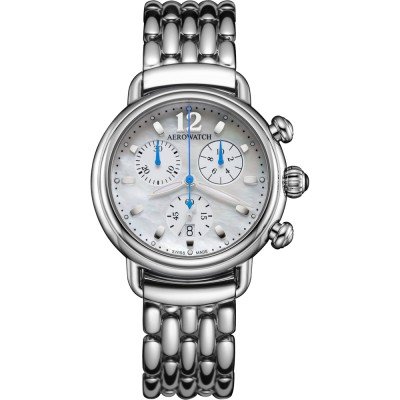 Aerowatch Hommage 1910 81105-AA01-M Chronolady Watch