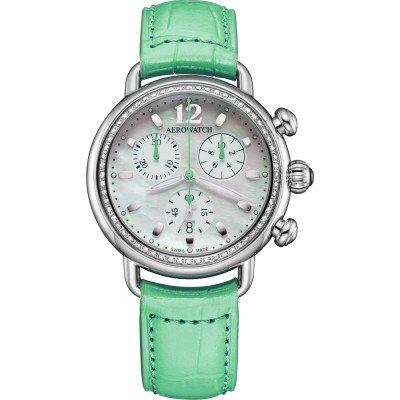 Aerowatch Hommage 1910 81105-AA03-DIA Chronolady Watch