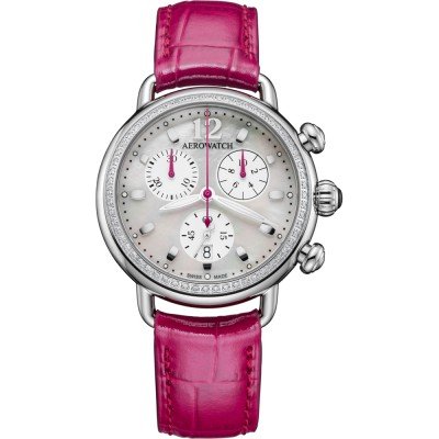 Aerowatch Hommage 1910 81105-AA04-DIA Chronolady Watch