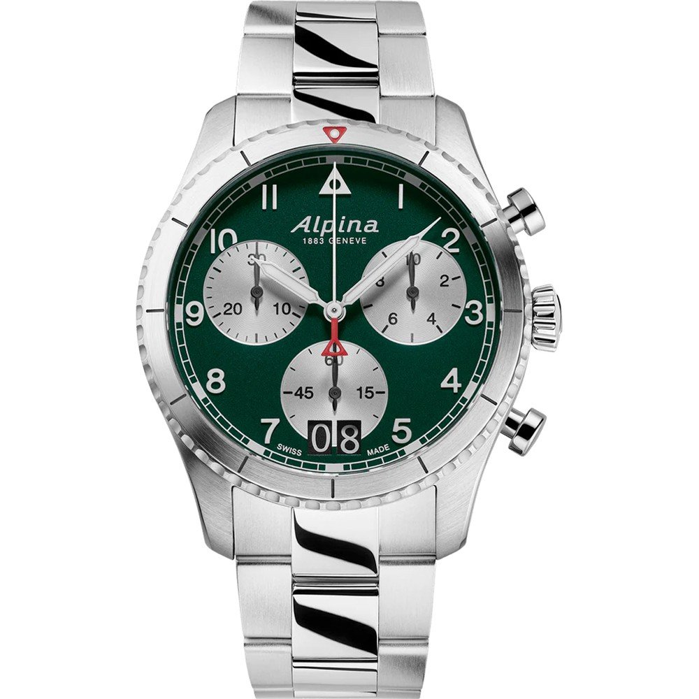 Alpina AL-372GRS4S26B Startimer Pilot Watch