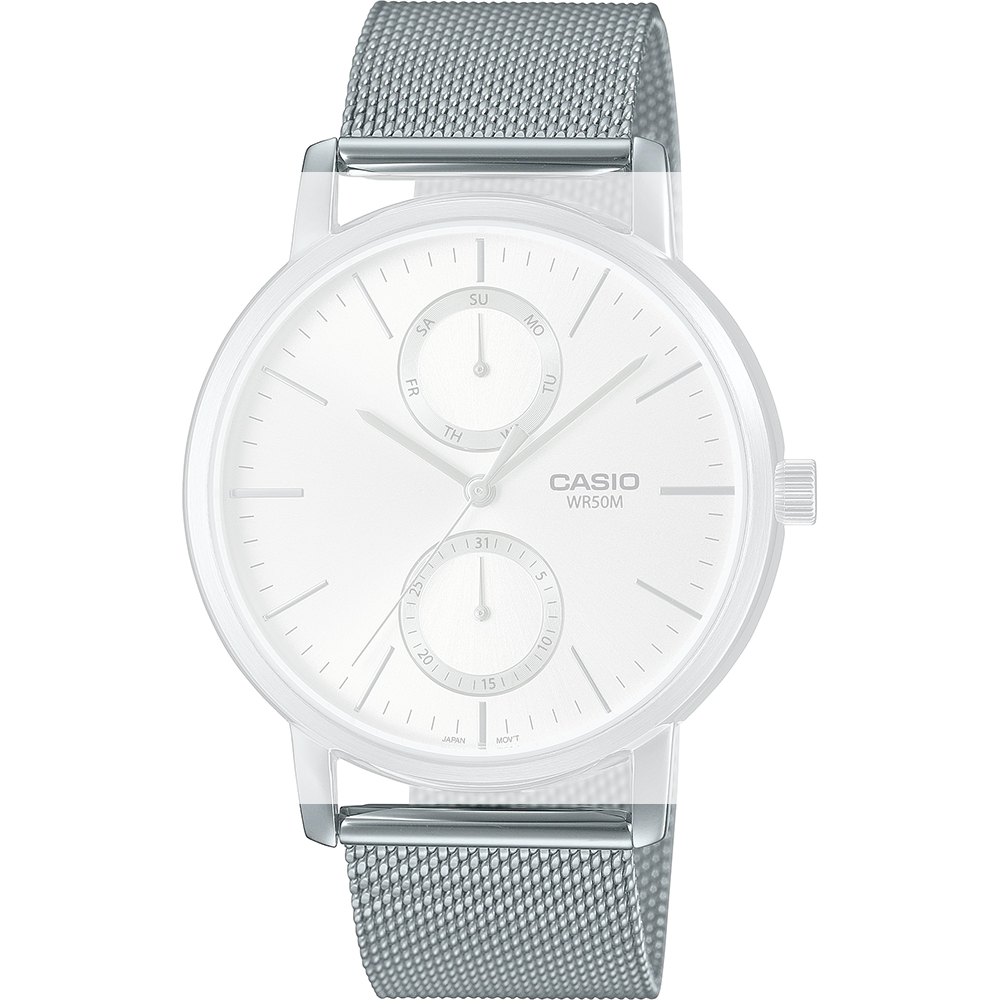 Casio day date analog on sale watch