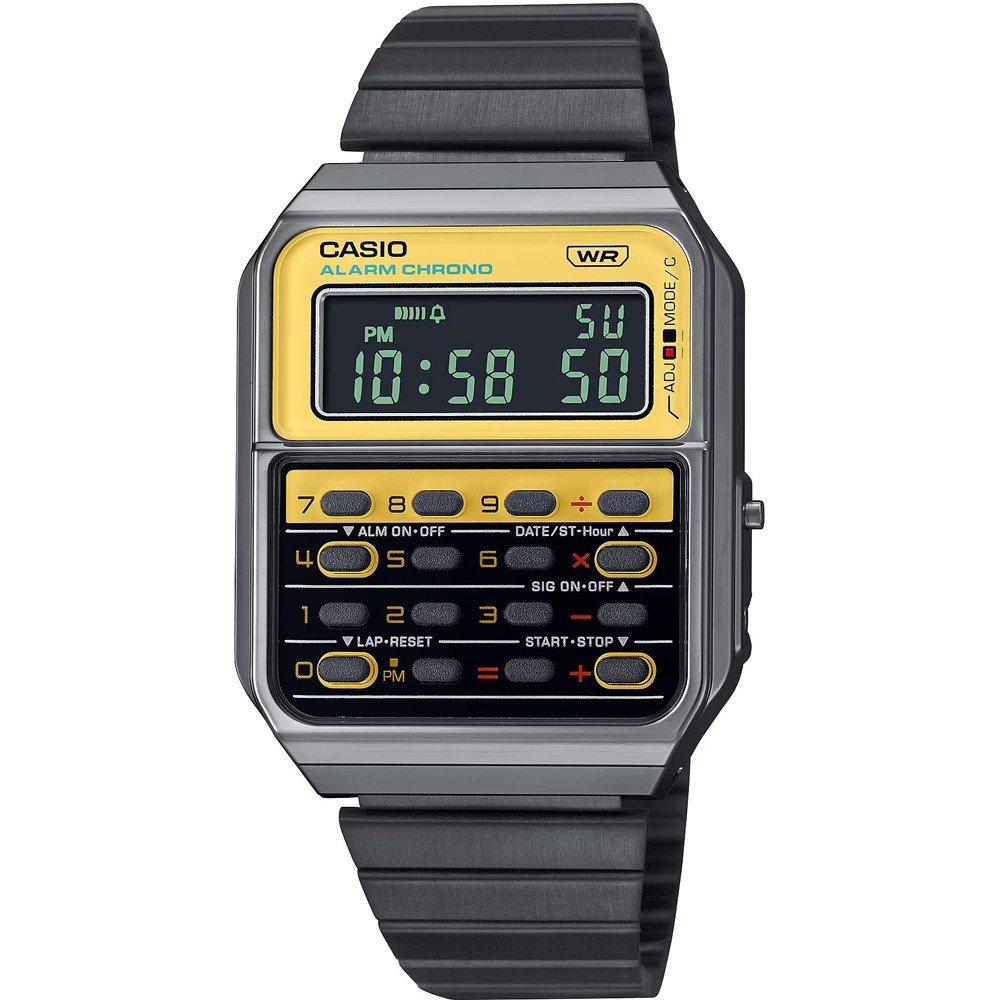 Casio Vintage CA 500WEGG 9BEF Retro Pop Calculator Watch EAN 4549526367571 Watch