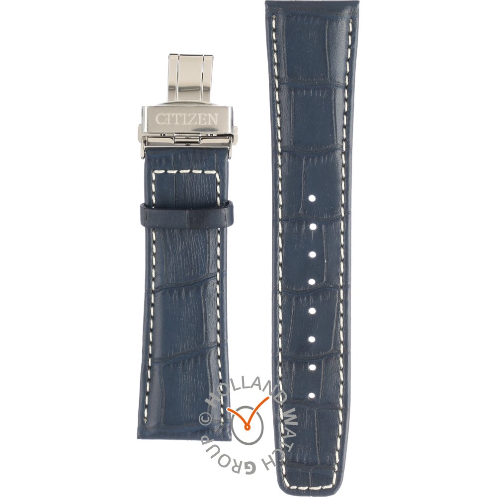 Citizen blue leather on sale strap