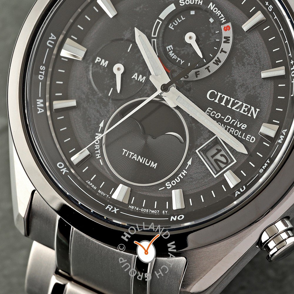 Citizen Super Titanium BY1018-80E Tsuki-yomi Watch • EAN 