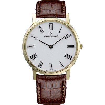 Claude Bernard 20060-37J-BR Slim Line Watch