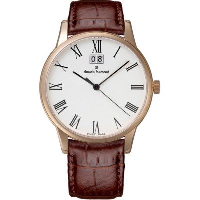 Claude Bernard 63003-37R-BR Classic Watch