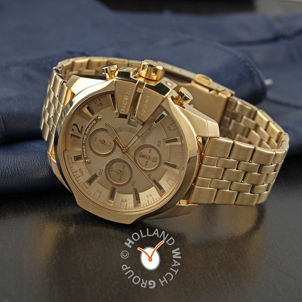 diesel】ゴールド 腕時計 dz4565 ベイビーチーフ-