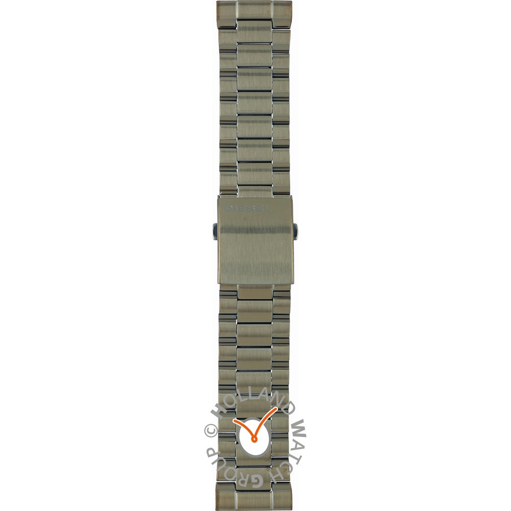 Buy DieselDZ4614 Gray Dial metal Stainless Steel Bracelet Men's 51mm Double  Down 2.0 Chronograph Watch, Gray Online at desertcartINDIA