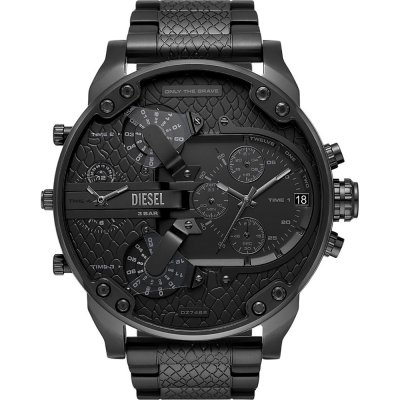 Diesel DZ7468 Mr. Daddy 2.0 - Black Reptilia Watch