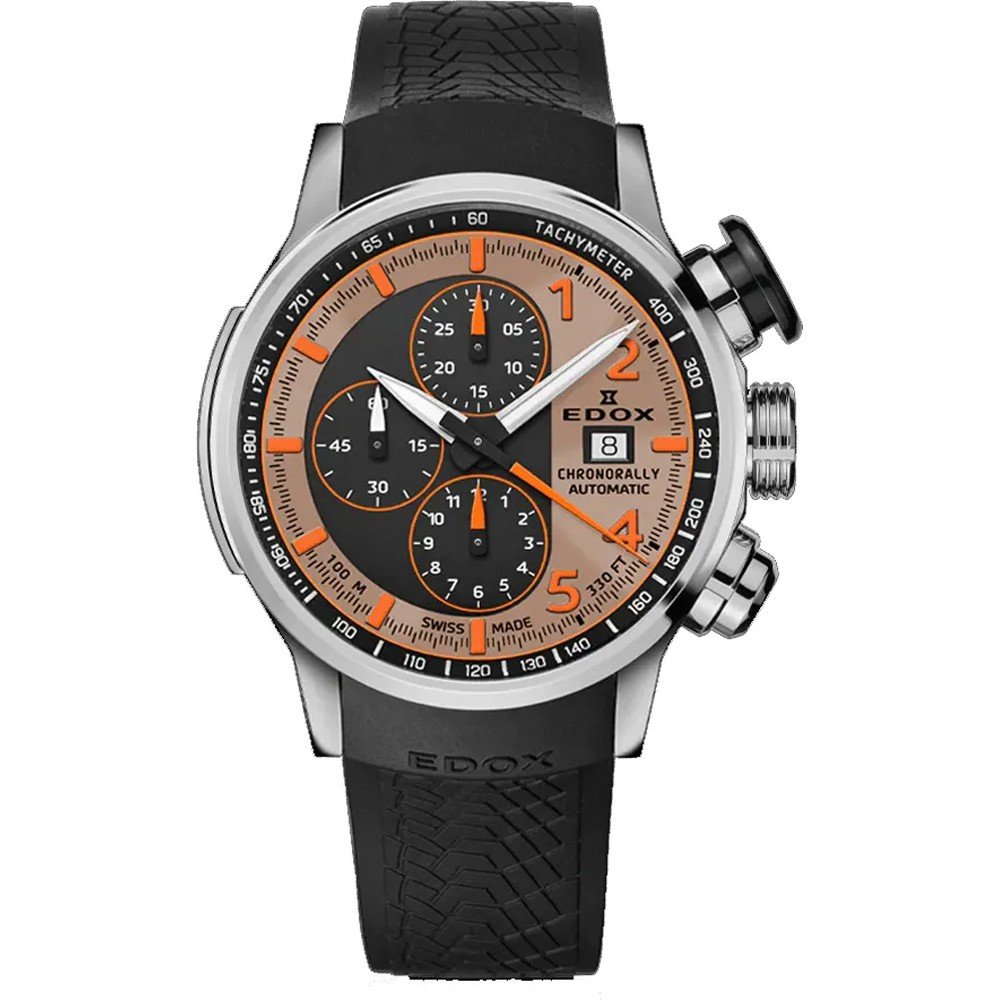 Edox Chronorally 01129-TNCA-BENO Chronorally Automatic Watch • EAN 