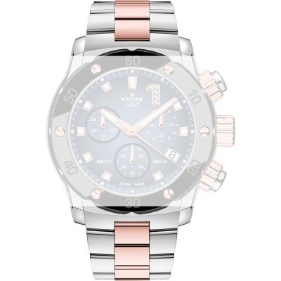 Edox ED-BA-10255 357RM Co-1 Chronolady Strap