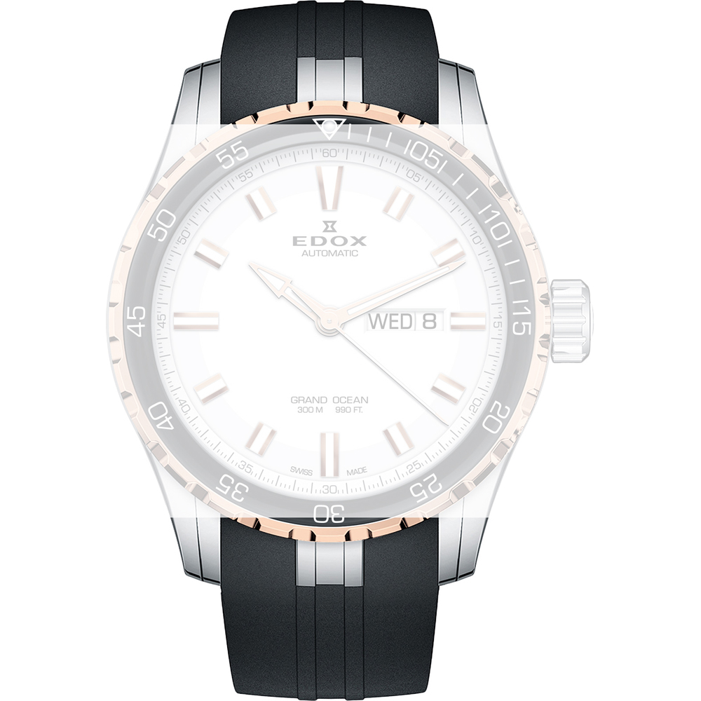 Edox A88002-357RC-AIR Grand Ocean Strap