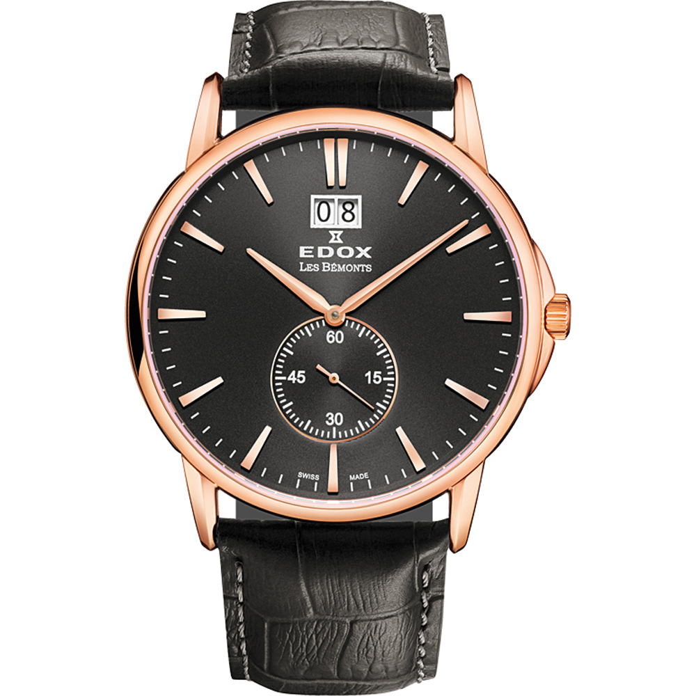 Edox Les Bémonts 64012-37R-NIR Watch