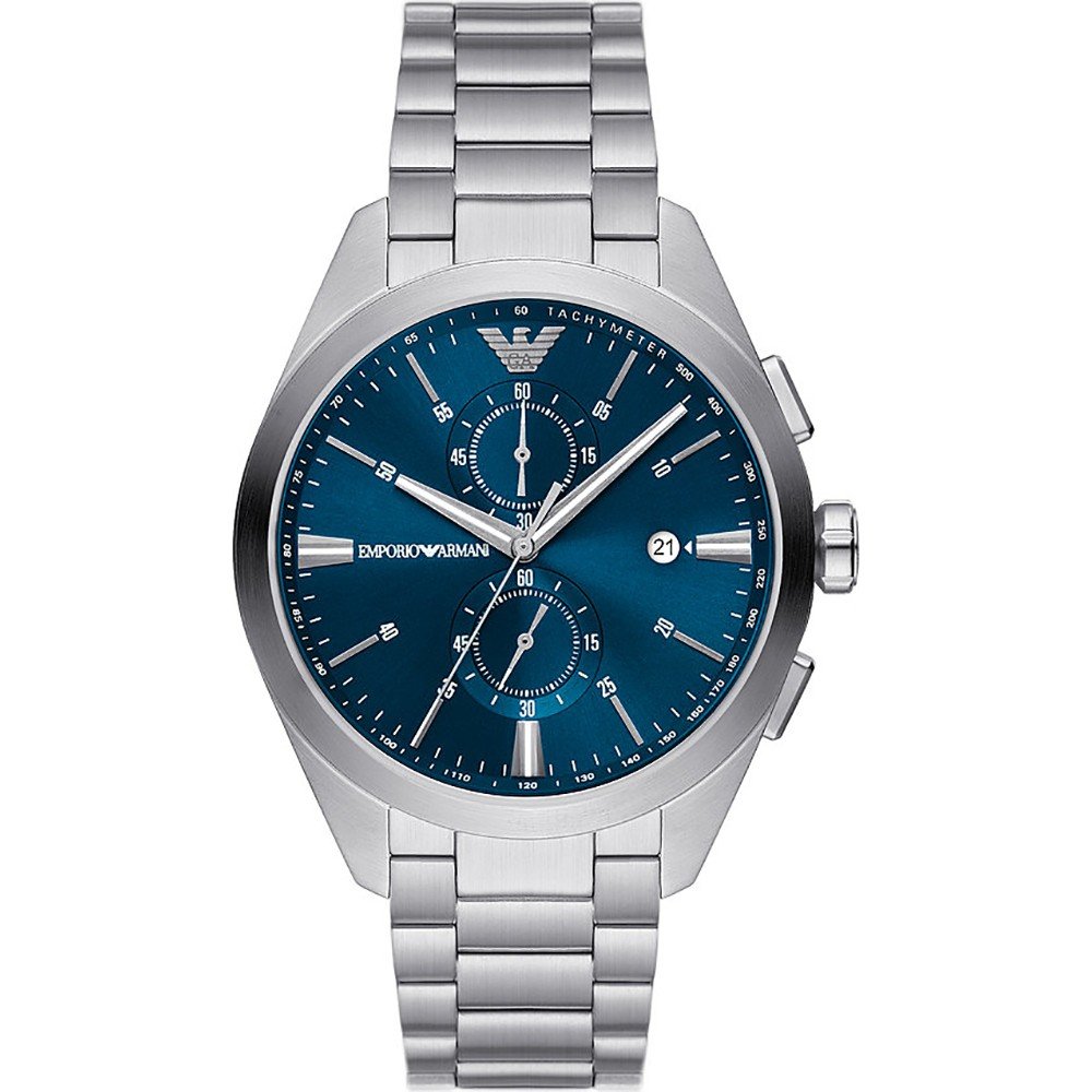 Metal deals armani watch