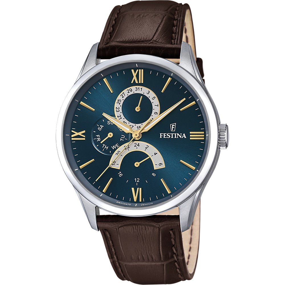 Festina Timeless F16823/A Retrograde Watch