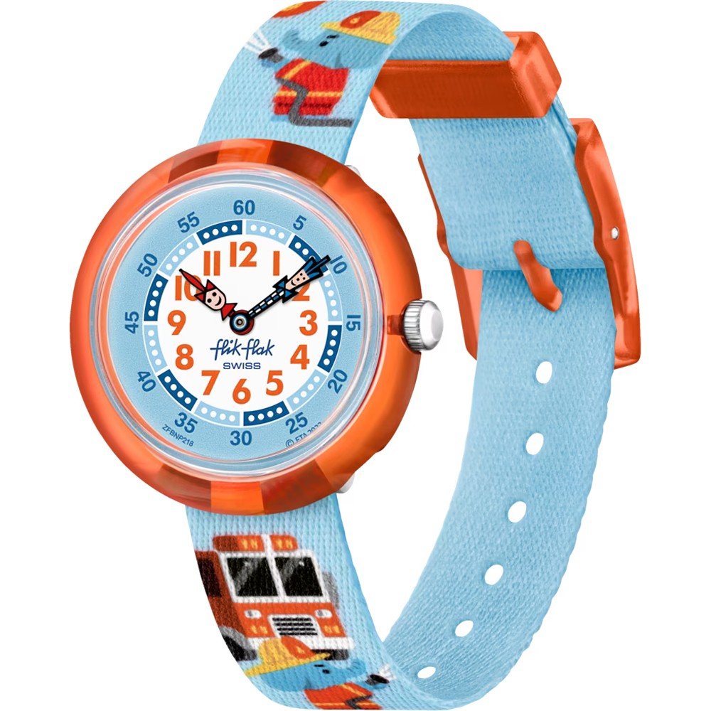 Flik Flak 3+ Story Time FBNP218 Fire Stopper Watch