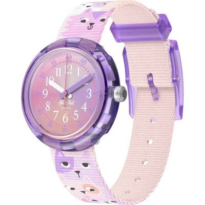 Flik Flak 5+ Power Time FPNP162 Cute Kitty Watch