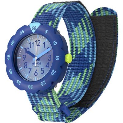 Flik Flak 5+ Power Time FPSP074 Loop in blue Watch