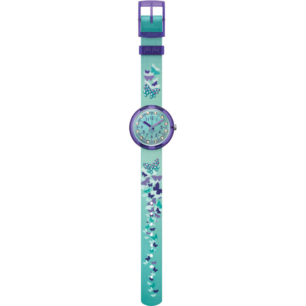 Flik Flak 5+ Power Time FPNP100 Sparkling Butterfly Watch • EAN ...