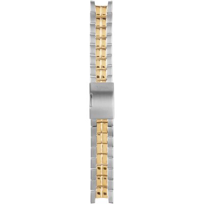 Two tone sale metal watch bands