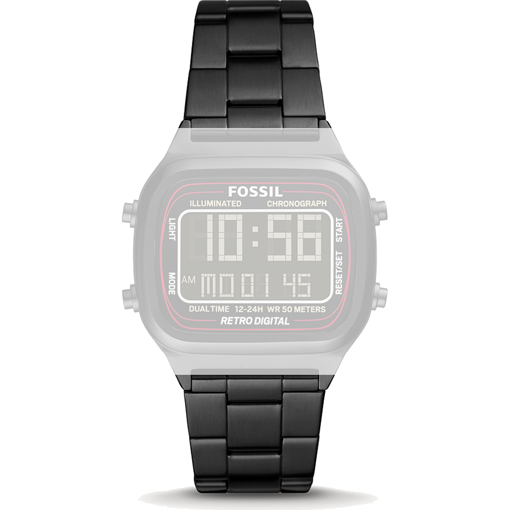 Digital cheap watch fossil