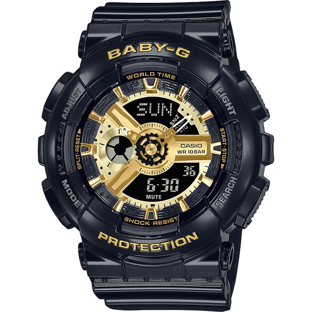 Casio baby g shock black on sale