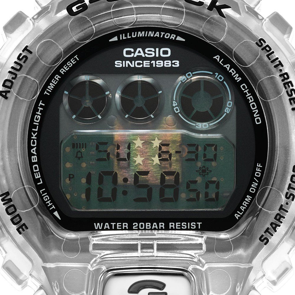 G-Shock Classic Style DW-6940RX-7ER Clear Remix Watch