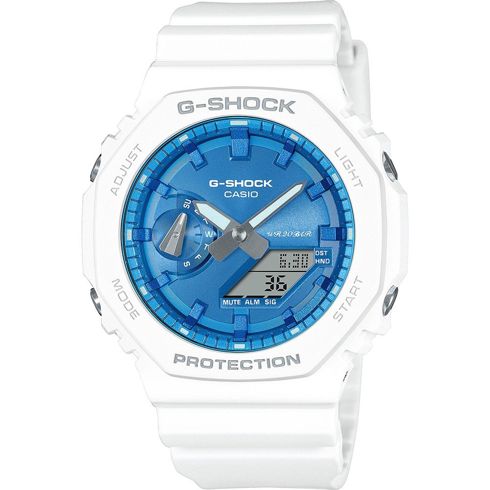 G shock women's online white watch