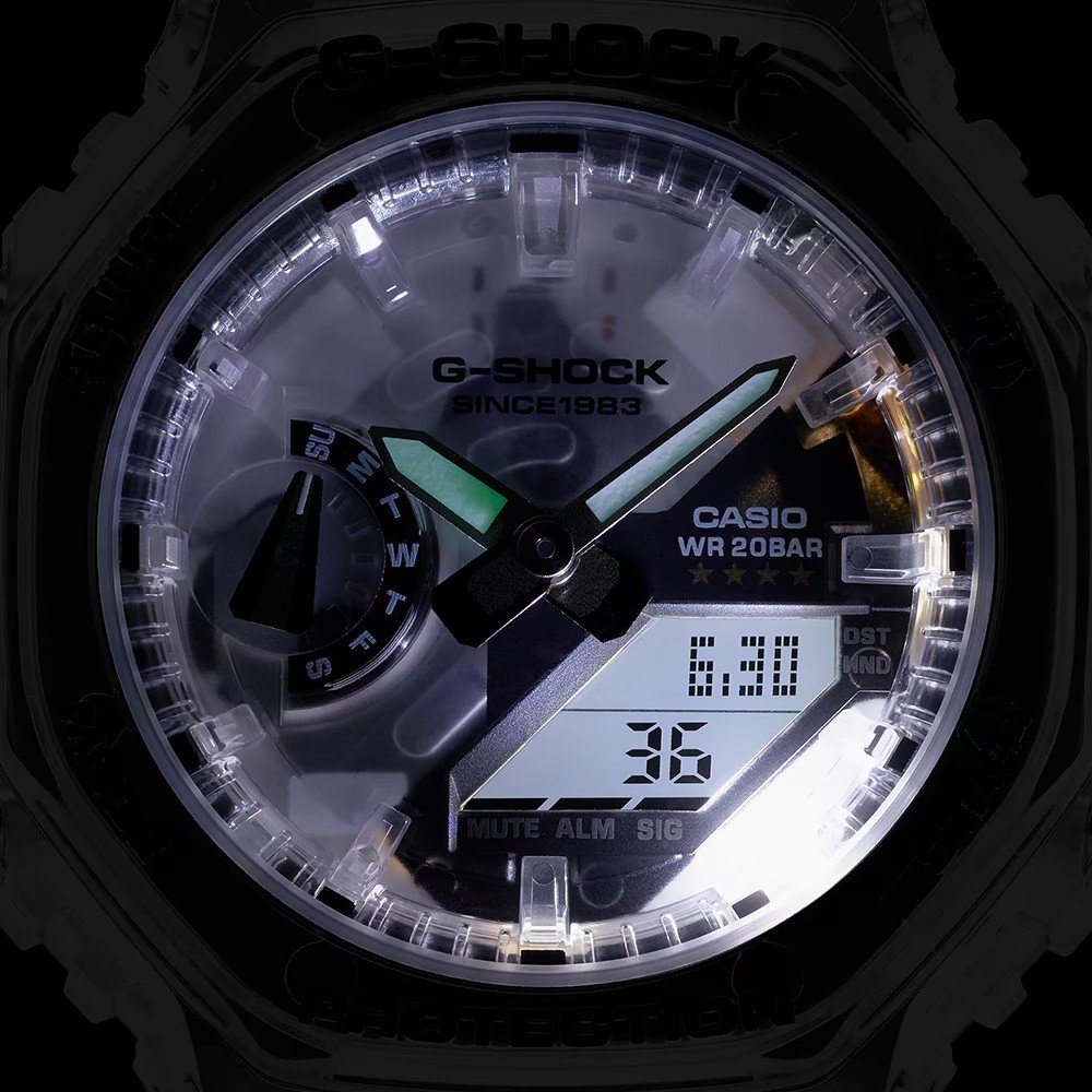 G-Shock Classic Style GA-2140RX-7AER Clear Remix Watch • EAN