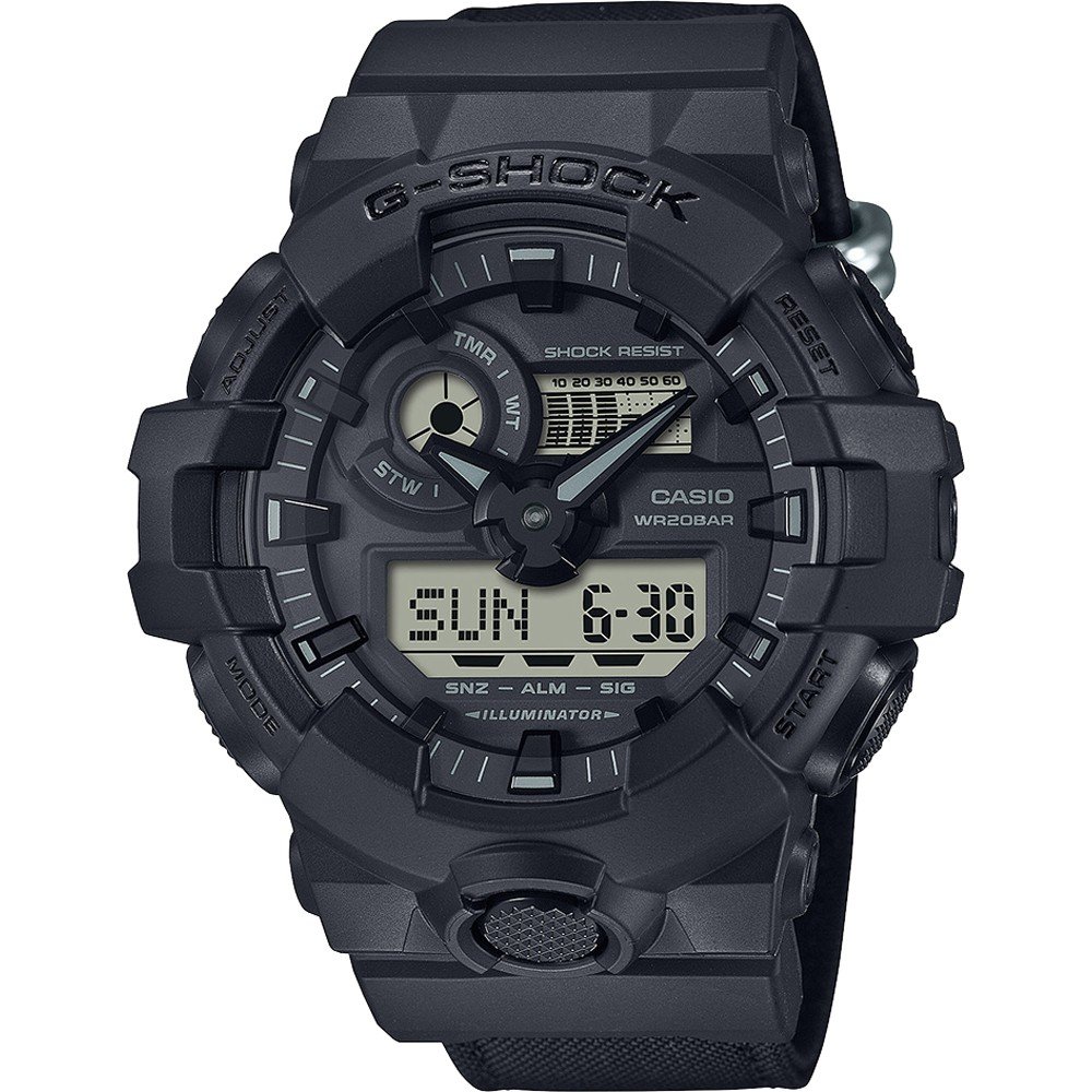 G Shock Classic Style GA 700BCE 1AER Utility Black Watch EAN 4549526369629 Watch