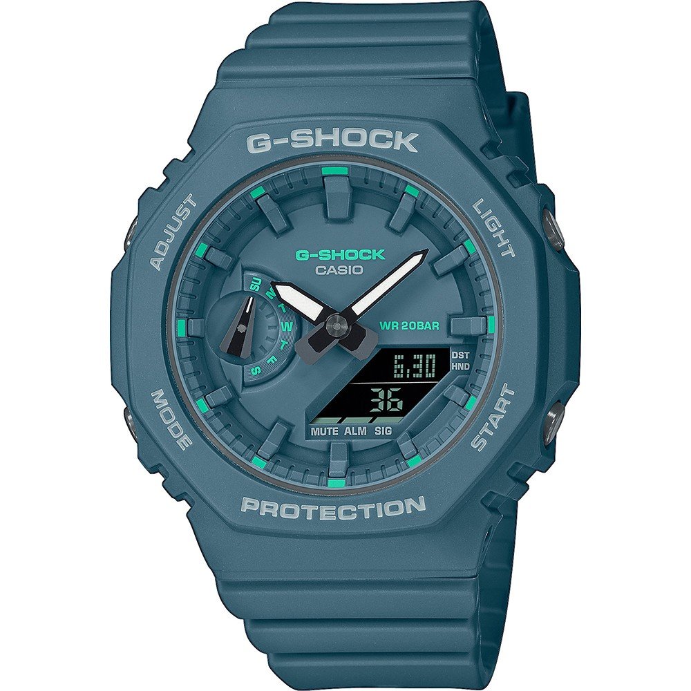 G shock shop watch green colour