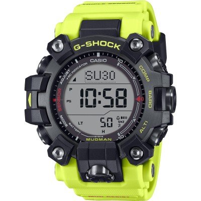 G-Shock Master of G - Mudmaster GW-9500MRY-1A9ER Mudman - Masters in Yellow Watch