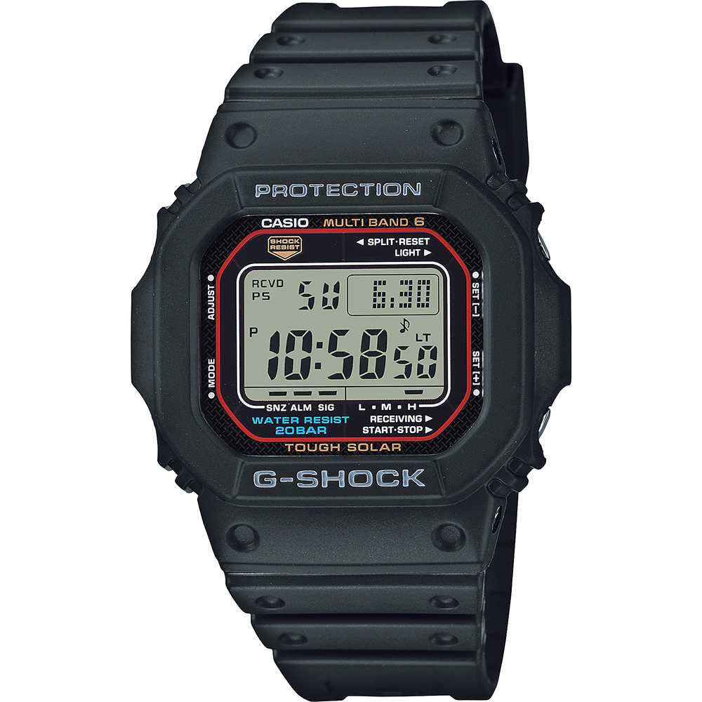 G-Shock Classic Style GW-M5610U-1ER Solar Waveceptor Watch • EAN 