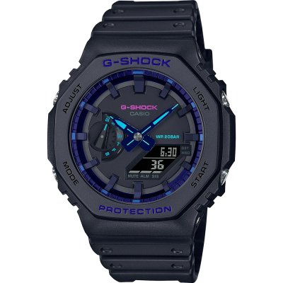 G-Shock Classic Style GA-2100VB-1AER Virtual Blue Watch