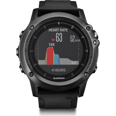 Garmin 010-01338-74 Fenix 3 Sapphire HR Watch