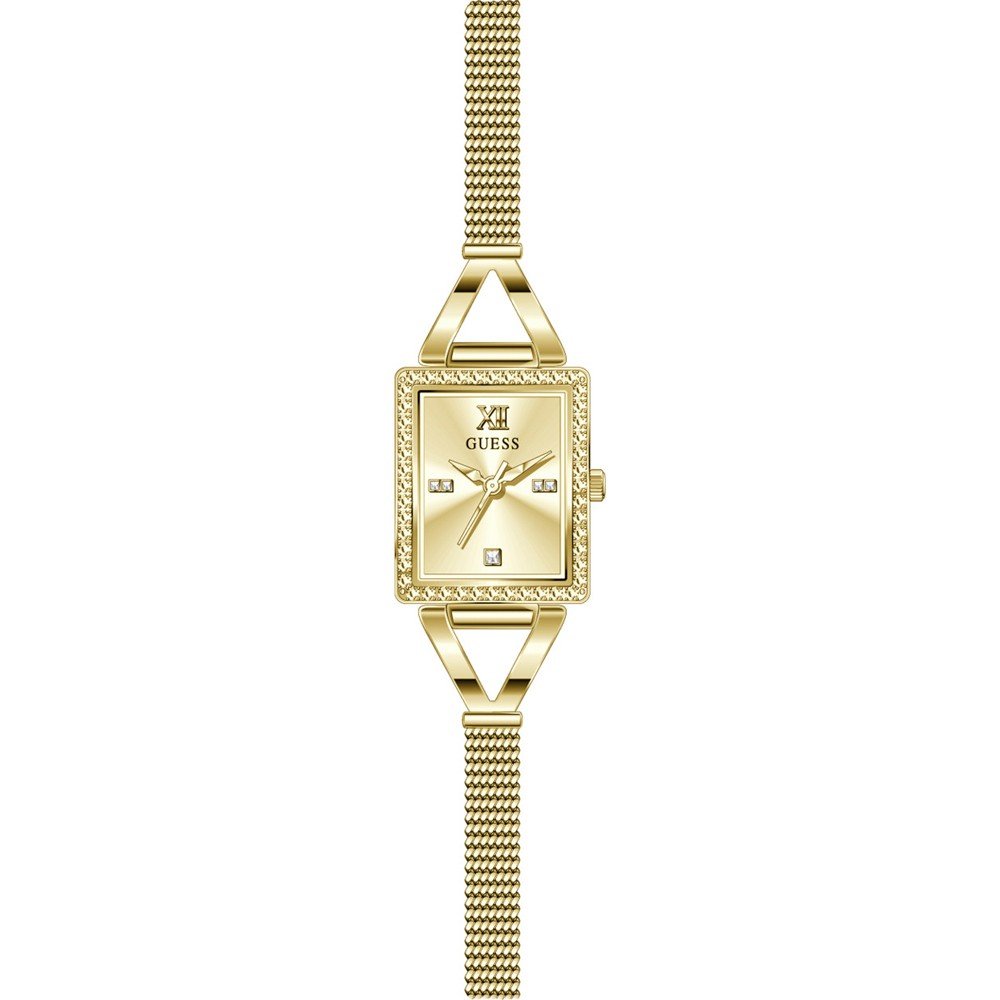 Guess waterpro outlet gold watch