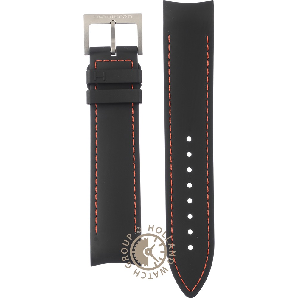 Hamilton Straps H691.776.118 Khaki Navy Strap