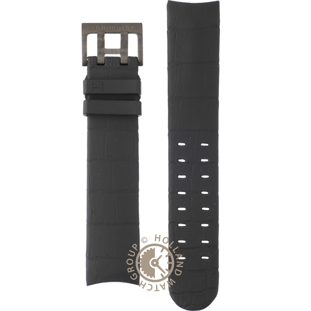 Hamilton Straps H691.776.131 Khaki Navy Strap