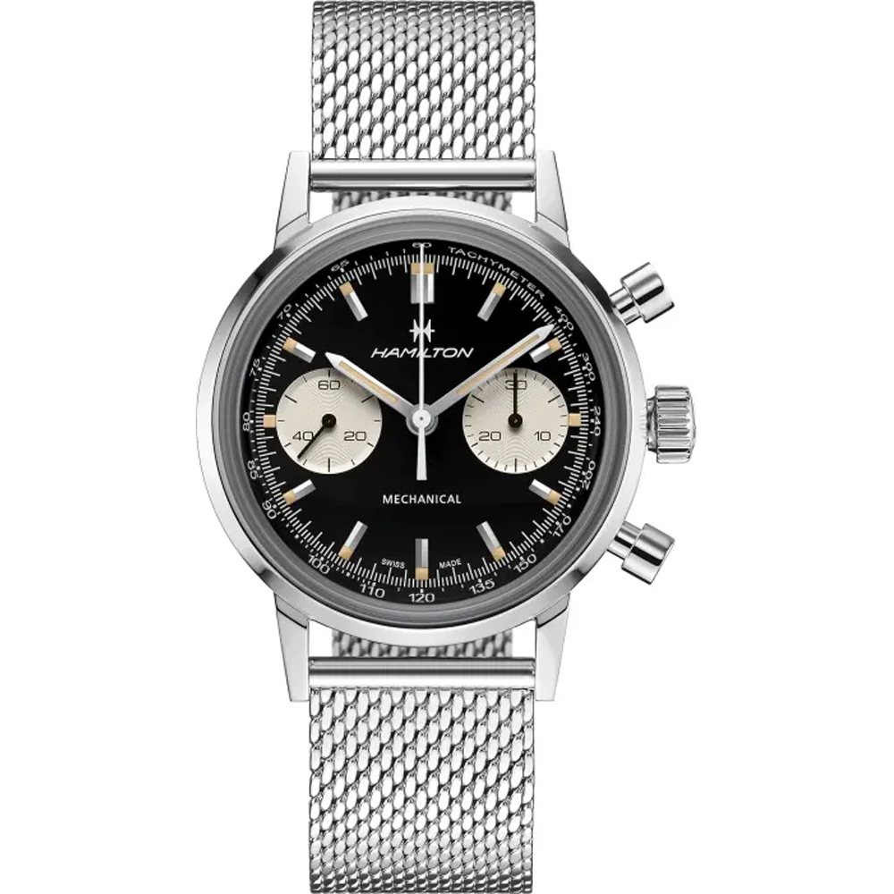 hamilton panda chronograph