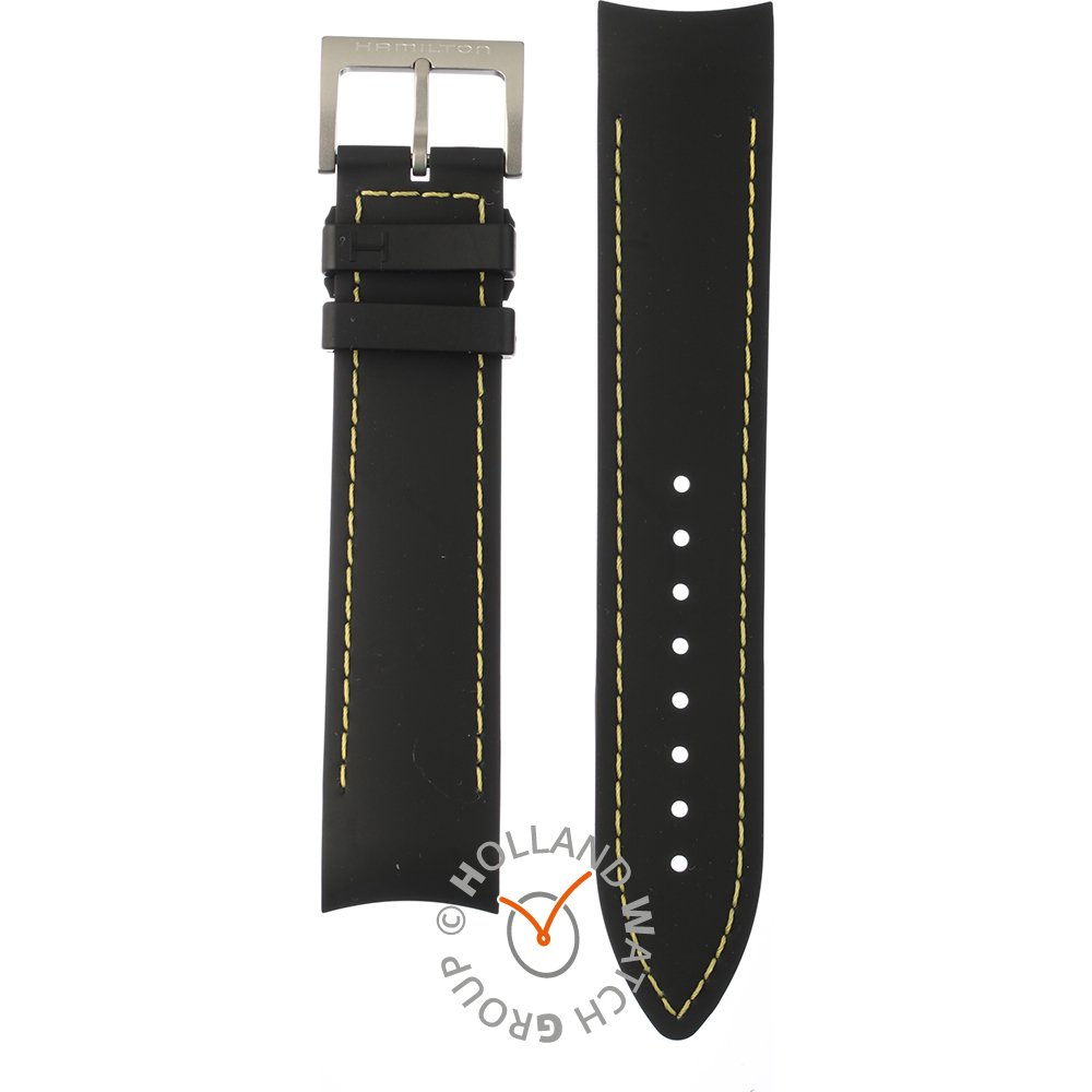 Hamilton Straps H691.776.112 Khaki Navy Strap