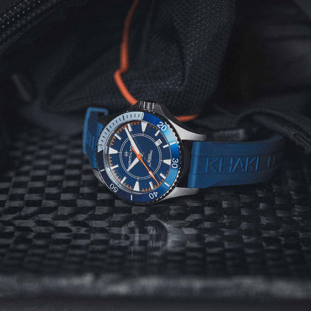 Hamilton Navy H82385340 Khaki Navy Scuba - Hamilton X Syroco Watch ...