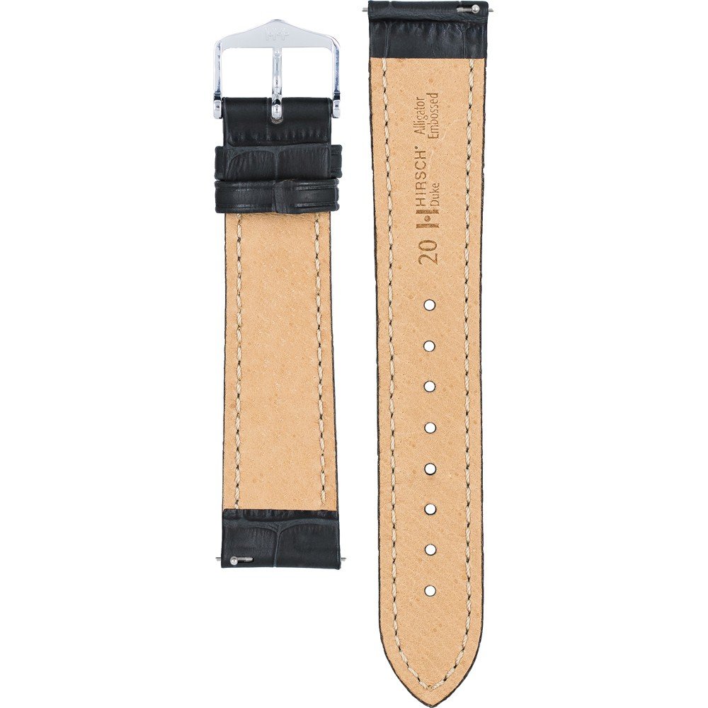 Hirsch 01028030-2-20 Duke Strap • Official dealer • Watch.co.uk