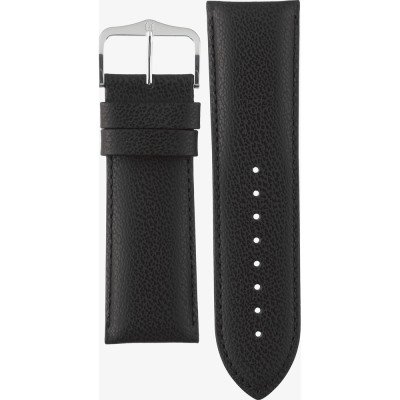 Hirsch black sales leather strap