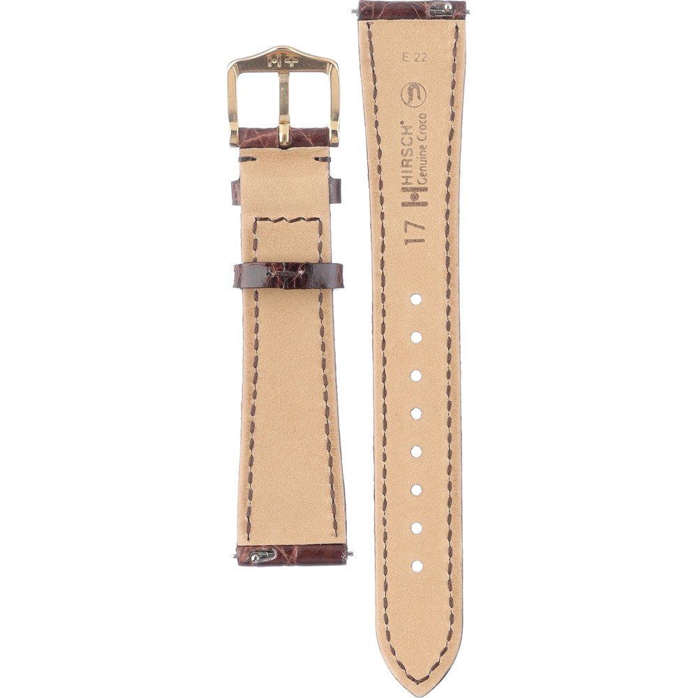 Hirsch 2025 crocodile strap