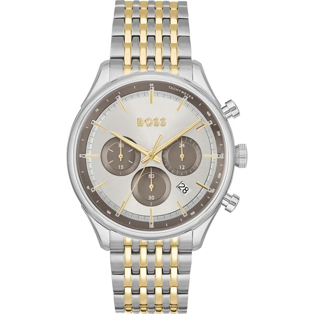 Hugo boss two tone deals mens watch