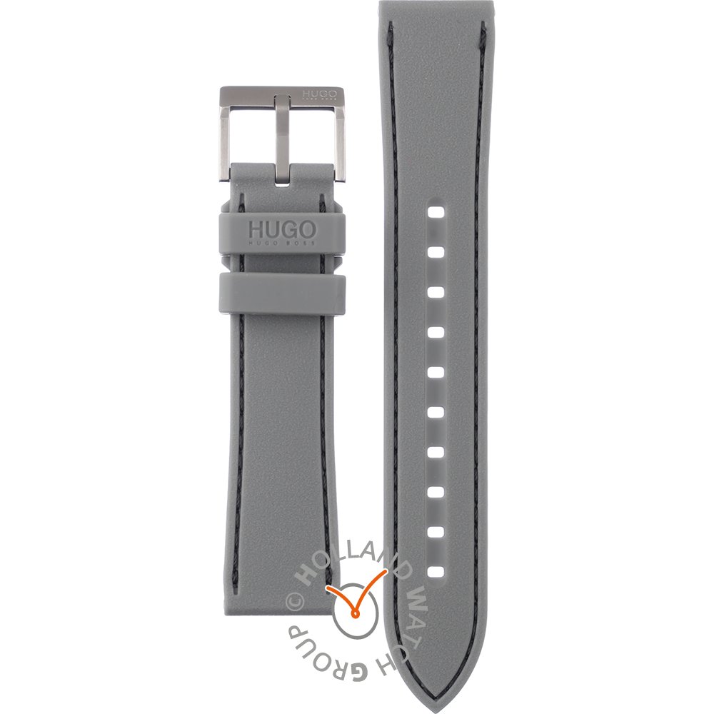 Hugo boss discount rubber watch strap