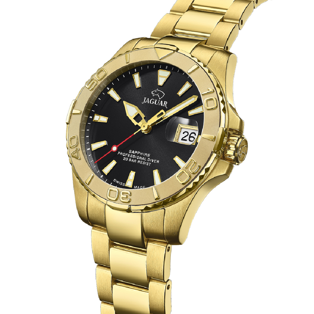 Jaguar best sale gold watch