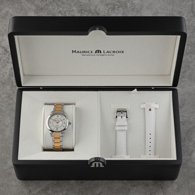 Maurice Lacroix Les Historiques PT6006-PVP0E-120-F Pontos watch set Watch