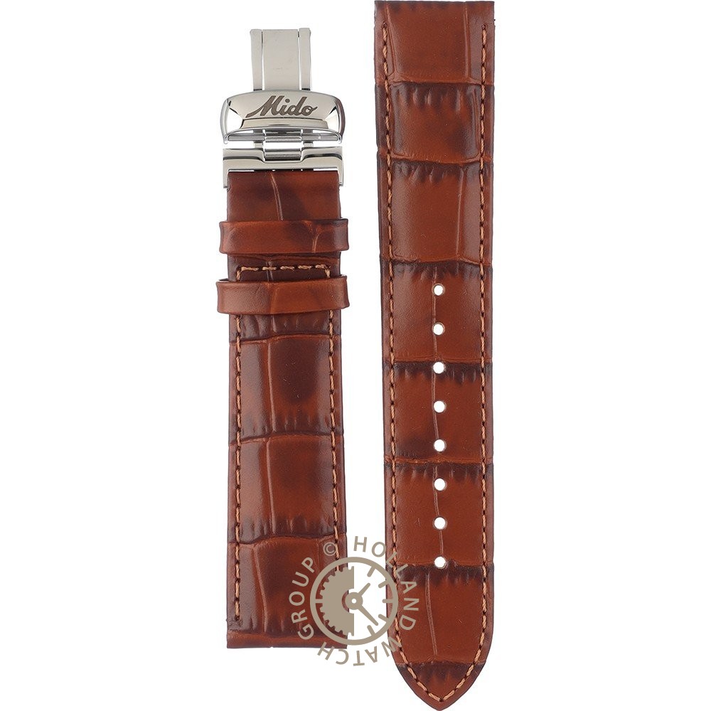 Mido hot sale leather strap