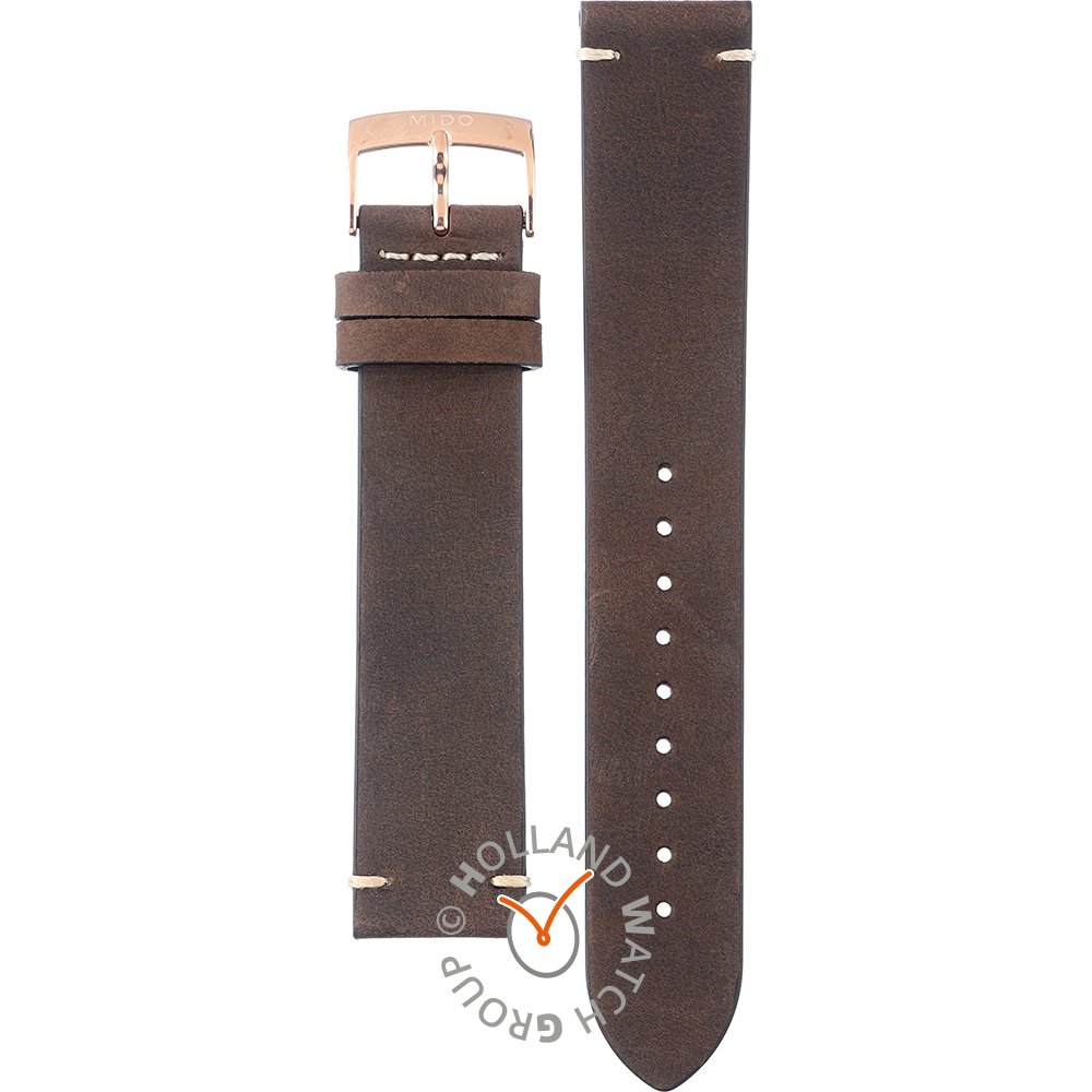 Mido leather watch discount straps